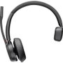 Poly Voyager 4310 UC Auricular Inalámbrico Monoaural con Adaptador BT700 y Base de Carga - Negro